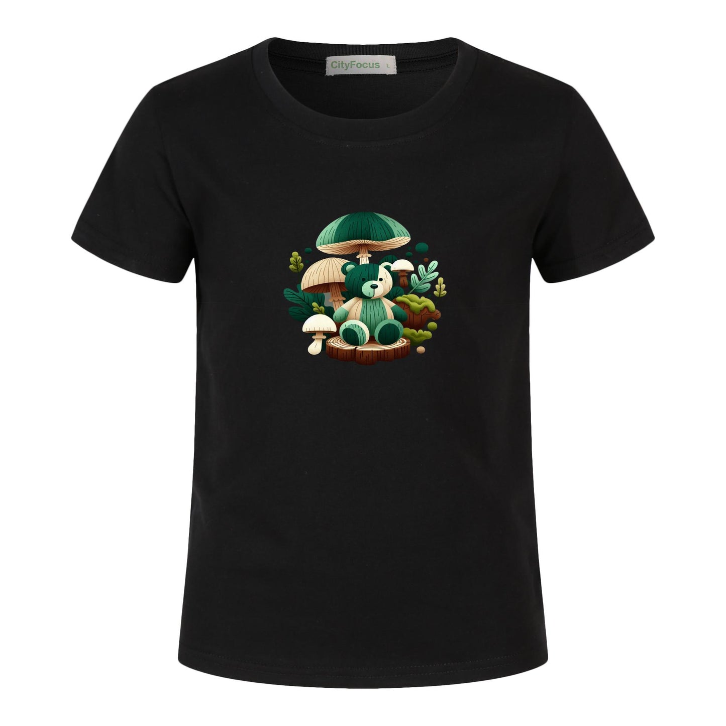Adorable Forest Teddy Kids T-Shirt 100% cotton 2 - Cute and Comfortable