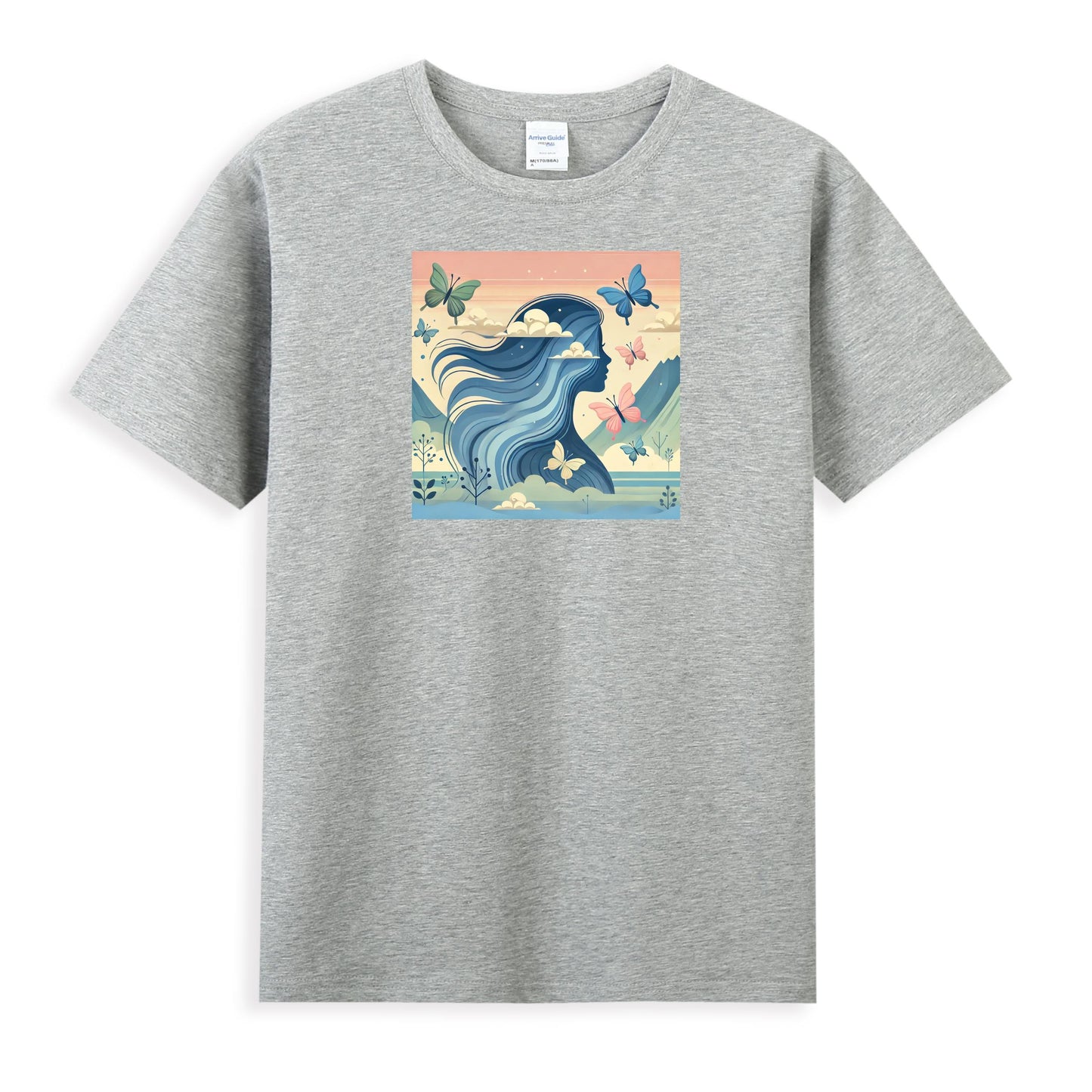 Women's Graphic T-Shirt - Ethereal Connection with Nature 1