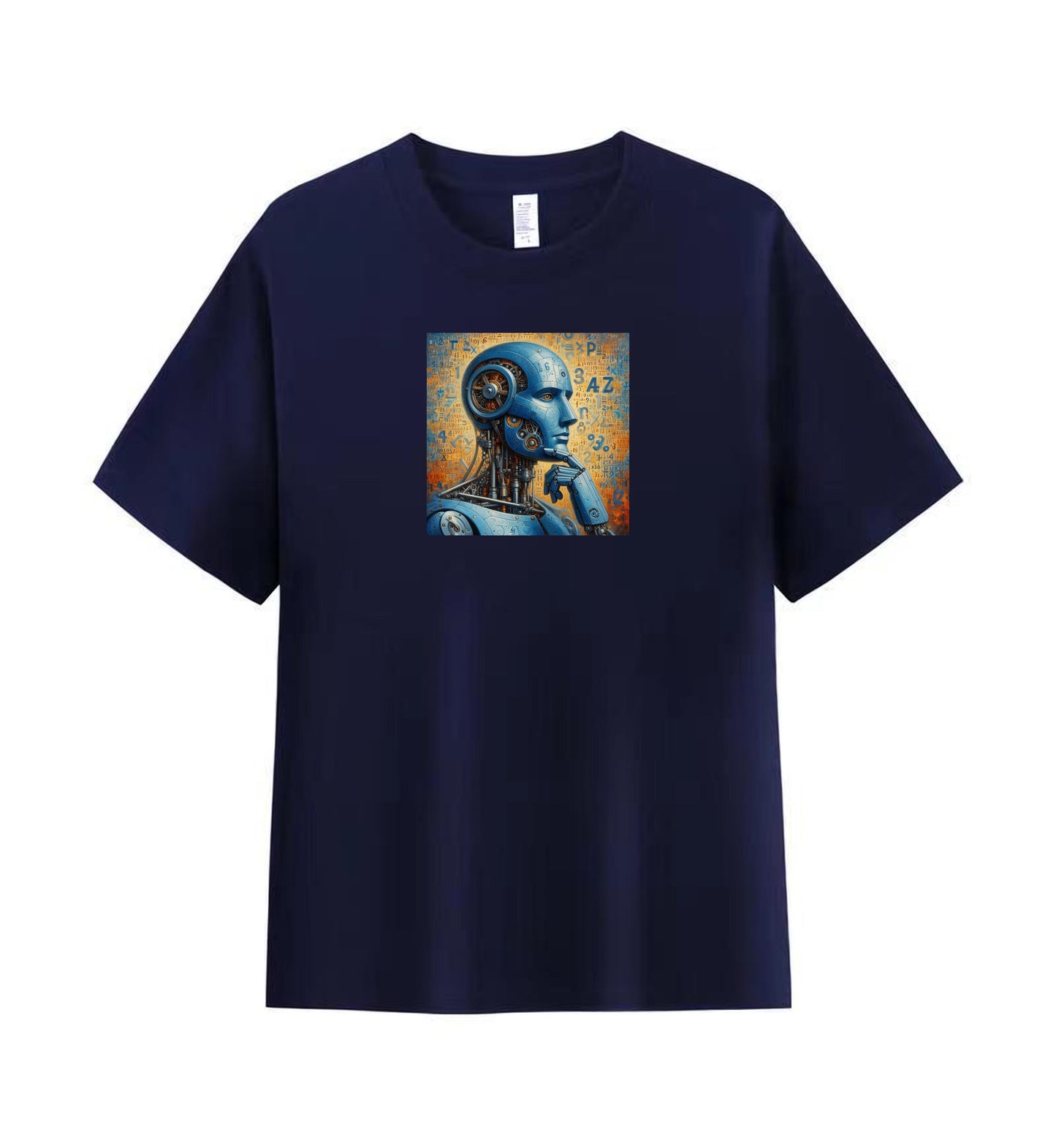 Futuristic Robot Mind Men's Premium T-shirt