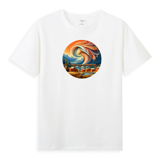 Whispers of the Wind Women's Cotton T-Shirt