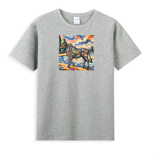 Abstract Equine Beauty Women's Cotton Tee