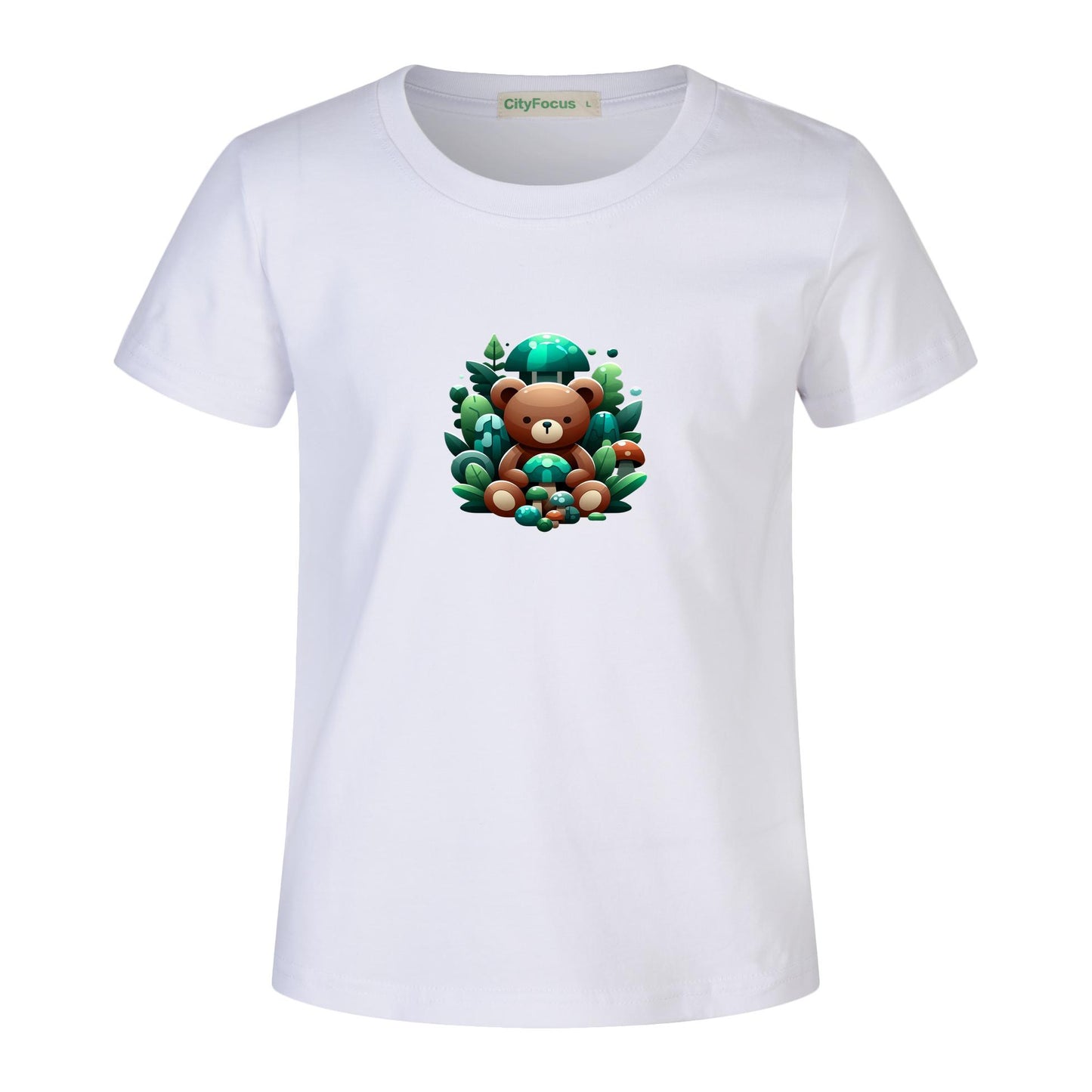 Adorable Forest Teddy Kids T-Shirt 100% cotton 5 - Cute and Comfortable
