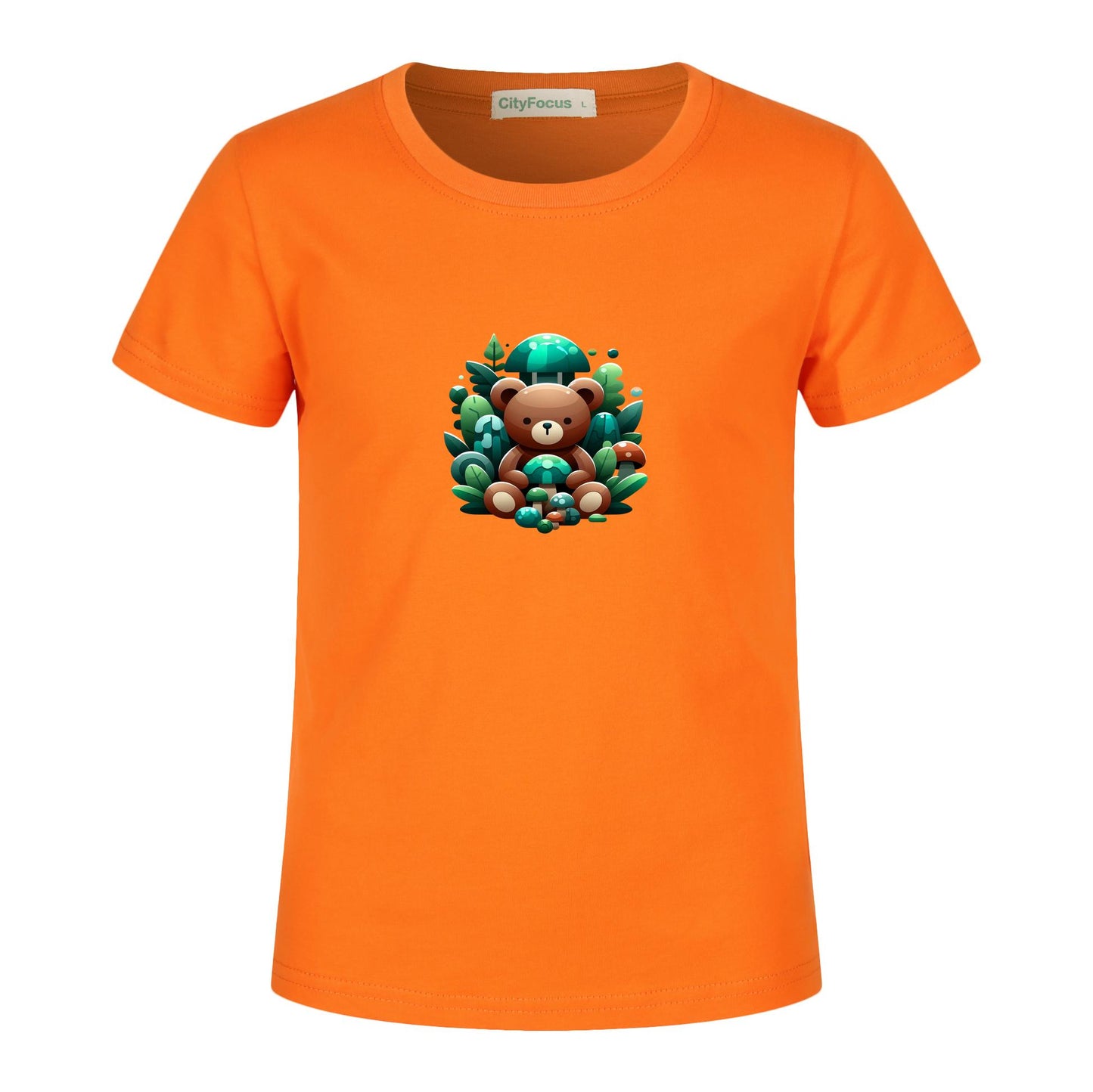 Adorable Forest Teddy Kids T-Shirt 100% cotton 5 - Cute and Comfortable