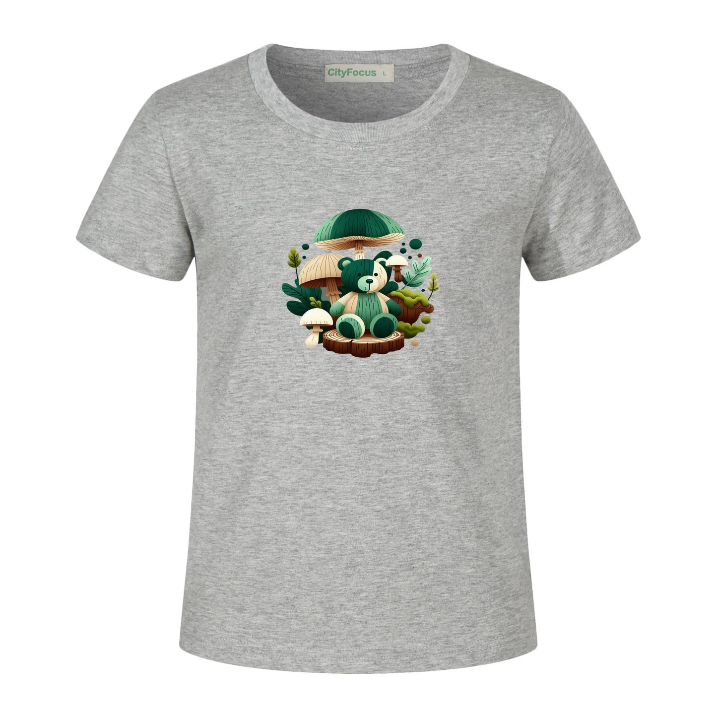 Adorable Forest Teddy Kids T-Shirt 100% cotton 2 - Cute and Comfortable