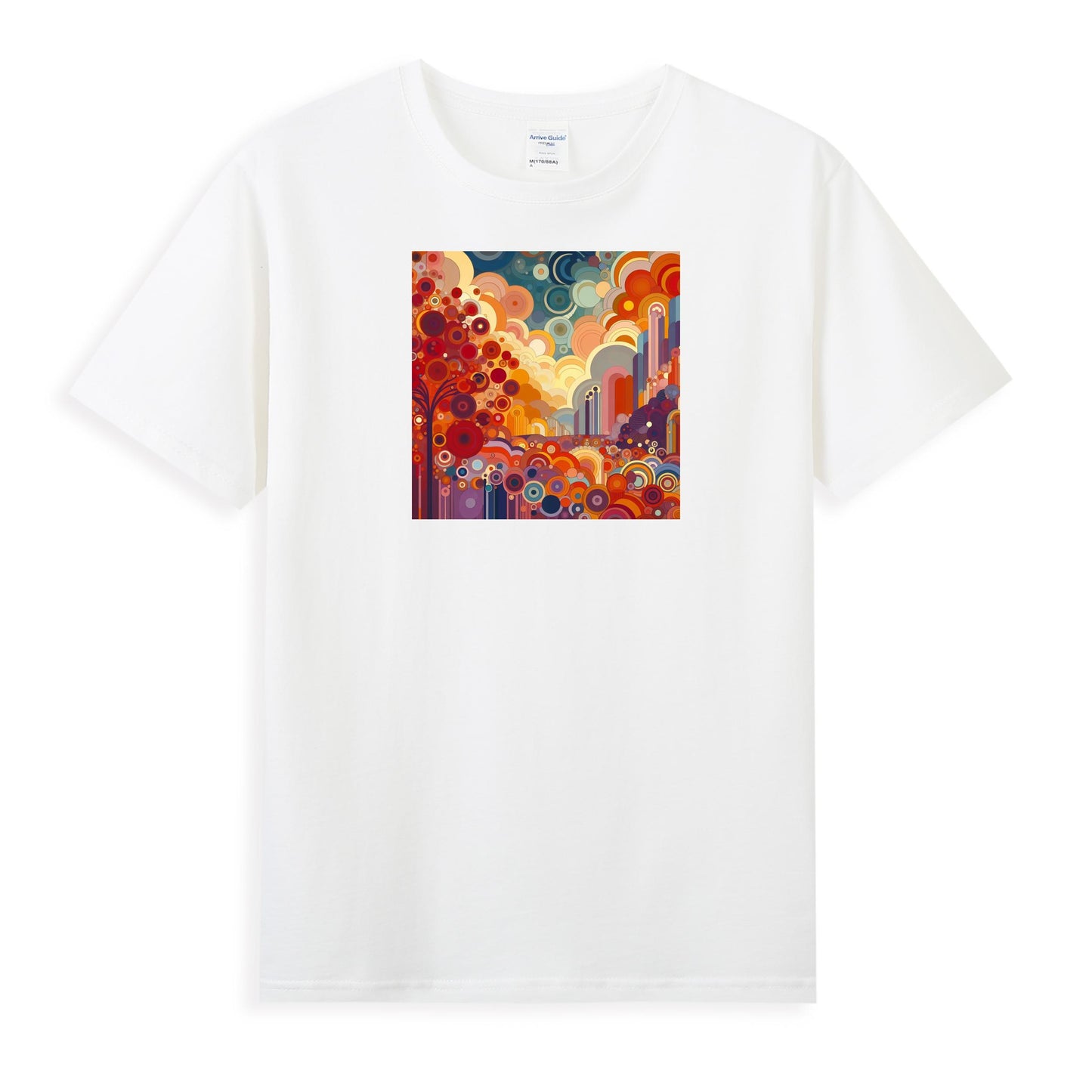 Artistic Color Burst Women's Graphic Tee