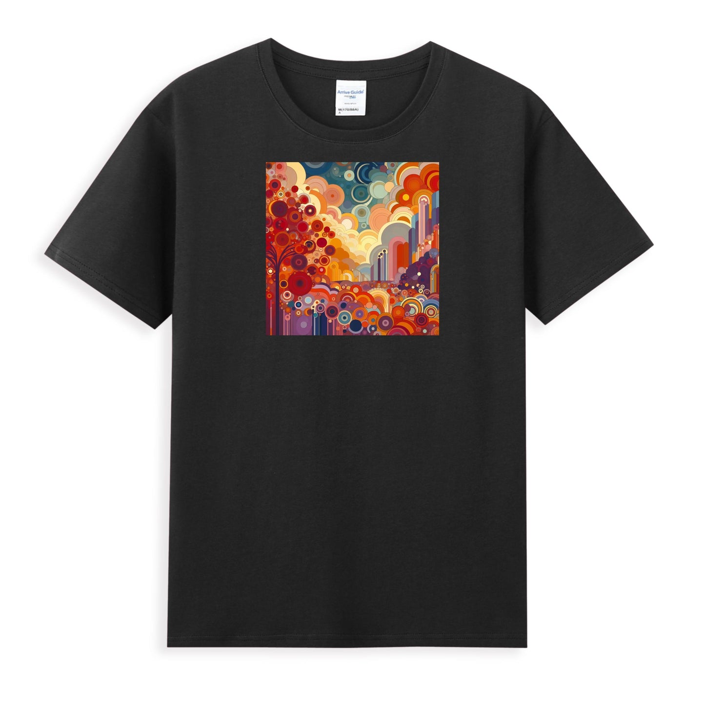 Artistic Color Burst Women's Graphic Tee